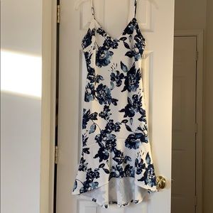 White and Blue Dress